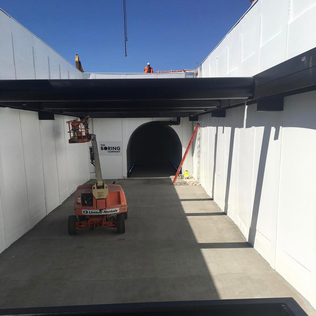 Boring Company completed drilling of the first segment of tunnel under Los Angeles 